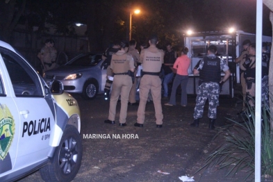 foto de Após agredir a namorada, e roubar o carro da sogra, homem morre após atropelar policiais em Maringá