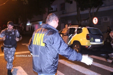 foto de Após agredir a namorada, e roubar o carro da sogra, homem morre após atropelar policiais em Maringá