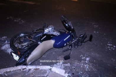 foto de Motociclista embriagado é preso após invadir rua bloqueada, atropelar criança de 9 anos, e fugir sem prestar socorro em Maringá