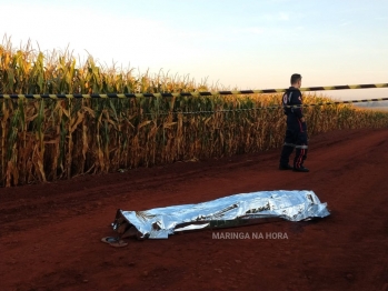 foto de Mais de trinta facadas - Jovem de 21 anos é encontrado morto em estrada rural de Paiçandu