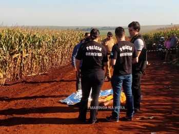 foto de Mais de trinta facadas - Jovem de 21 anos é encontrado morto em estrada rural de Paiçandu