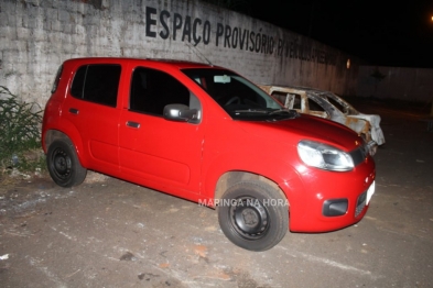 foto de Homem é preso e menor apreendido pela Rotam cinco minutos após roubar motorista do UBER em Maringá