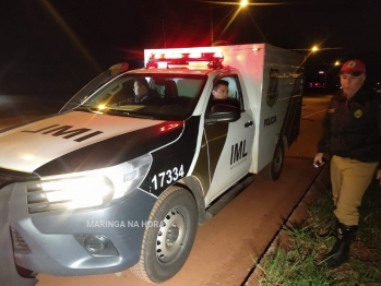 foto de Dois ciclistas morrem na hora após acidente na marginal da rodovia em Paiçandu