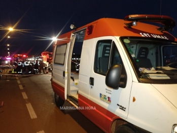 foto de Dois ciclistas morrem na hora após acidente na marginal da rodovia em Paiçandu