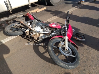 foto de Motociclista morreu após ser atropelado por carreta na Avenida Colombo, entre Sarandi e Maringá