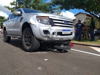 foto de Jovem de 18 anos morre após colisão violenta entre moto e caminhonete em Maringá