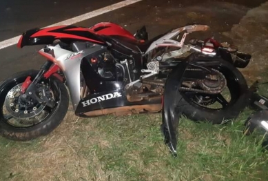 foto de Motociclista sofre queda de moto na PR-082 entre Cianorte e Terra Boa, e morre no hospital