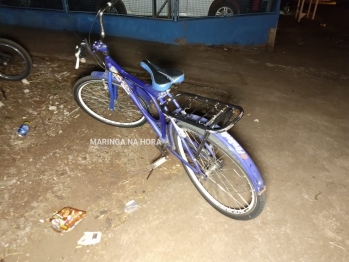 foto de Três pessoas entre elas duas crianças são atropeladas no Contorno Sul de Maringá, motorista foge sem prestar socorro