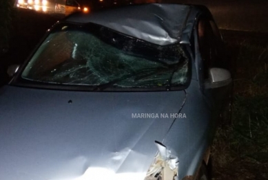 foto de Jovem de 21 anos morre na hora, após acidente entre moto e carro na rodovia BR-376 próximo ao restaurante Porco no Tacho