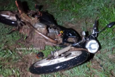 foto de Jovem de 21 anos morre na hora, após acidente entre moto e carro na rodovia BR-376 próximo ao restaurante Porco no Tacho