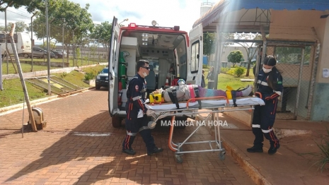 foto de Mulher de 62 anos é atropelada na entrada da Casa de Custódia que fica na divisa dos municípios de Paiçandu e Maringá