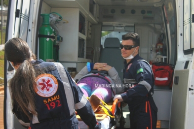 foto de Mulher de 62 anos é atropelada na entrada da Casa de Custódia que fica na divisa dos municípios de Paiçandu e Maringá