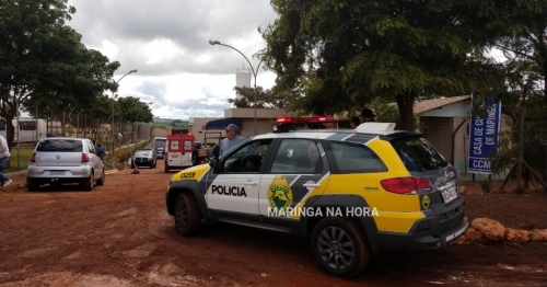 Mulher de 62 anos é atropelada na entrada da Casa de Custódia que fica na divisa dos municípios de Paiçandu e Maringá