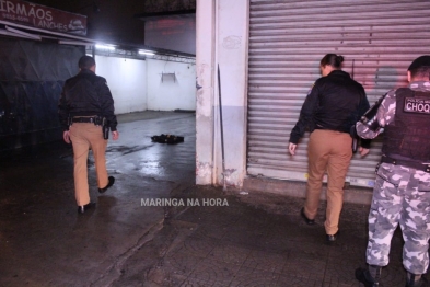 foto de Suspeito de esfaquear comerciante durante roubo em Maringá, é preso pela Polícia Civil