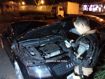 foto de Equipe Rocam recupera em Maringá veículo de luxo roubado a 14 anos