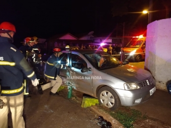 foto de Dois adolescentes ficaram gravemente feridos, entre eles uma gestante em Paiçandu