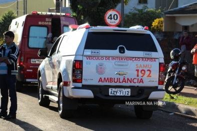 foto de Motociclista sem habilitação quase tem parte da perna amputada em acidente de trânsito em Sarandi