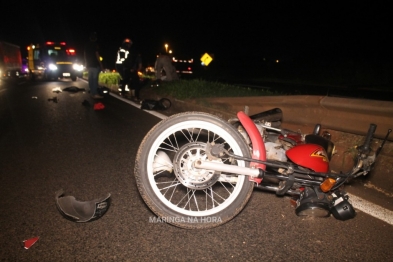 foto de Gestante de dois meses, é atropelada em acidente envolvendo dois motociclistas na rodovia próximo ao Catuaí em Maringá