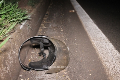 foto de Gestante de dois meses, é atropelada em acidente envolvendo dois motociclistas na rodovia próximo ao Catuaí em Maringá