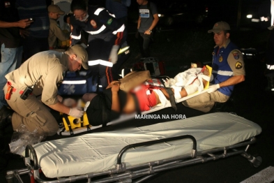 foto de Gestante de dois meses, é atropelada em acidente envolvendo dois motociclistas na rodovia próximo ao Catuaí em Maringá