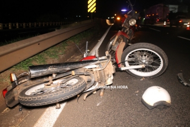 foto de Gestante de dois meses, é atropelada em acidente envolvendo dois motociclistas na rodovia próximo ao Catuaí em Maringá