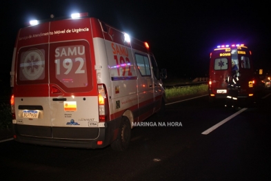 foto de Gestante de dois meses, é atropelada em acidente envolvendo dois motociclistas na rodovia próximo ao Catuaí em Maringá