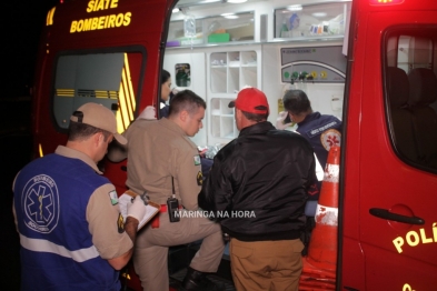 foto de Motociclista com CNH suspensa bate moto de alta cilindrada em Maringá