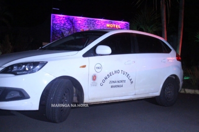 foto de Operação flagra adolescente em motel de Maringá, o pai foi chamado para buscar a menor 