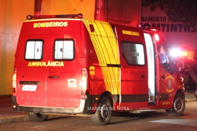 foto de Motorista de carro avança preferencial e atropela casal de moto em Maringá