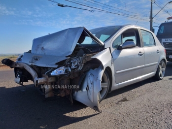 foto de Motorista com sinais de embriaguez causa grave acidente em Maringá, e deixa casal ferido