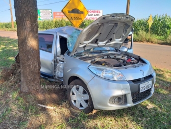 foto de Motorista com sinais de embriaguez causa grave acidente em Maringá, e deixa casal ferido