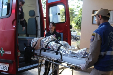 foto de Motorista com sinais de embriaguez causa grave acidente em Maringá, e deixa casal ferido