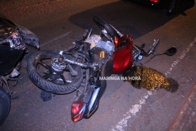 foto de Motorista bêbado, atropela casal de motociclista e arrasta moto por mais de 2 km em Maringá