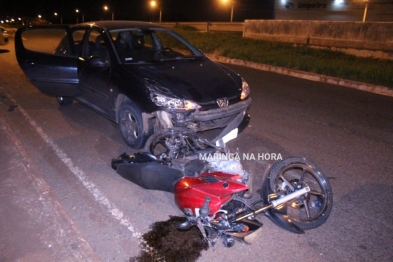 foto de Motorista bêbado, atropela casal de motociclista e arrasta moto por mais de 2 km em Maringá