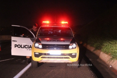 foto de Motorista bêbado, atropela casal de motociclista e arrasta moto por mais de 2 km em Maringá