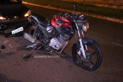 foto de Motorista bêbado, atropela casal de motociclista e arrasta moto por mais de 2 km em Maringá