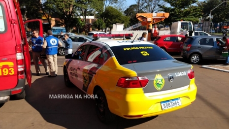 foto de Homem é baleado após agredir policial militar durante briga de trânsito em Maringá