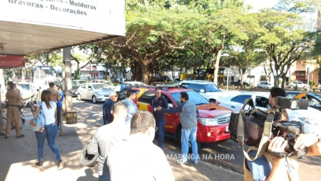 foto de Homem é baleado após agredir policial militar durante briga de trânsito em Maringá