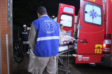 foto de Mulher de 60 anos sofre traumatismo craniano após atropelamento em avenida de Maringá