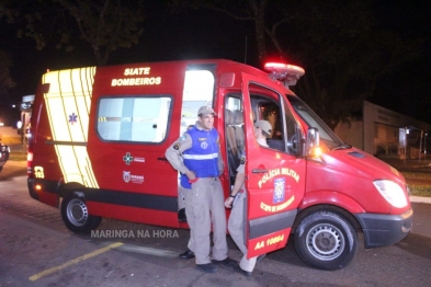 foto de Mulher de 60 anos sofre traumatismo craniano após atropelamento em avenida de Maringá