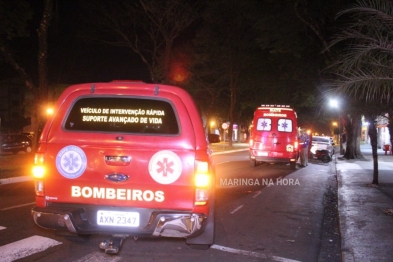 foto de Mulher de 60 anos sofre traumatismo craniano após atropelamento em avenida de Maringá