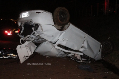 foto de Advogado e ex Policial Militar de Maringá, morre após capotar e bater carro em poste na BR-376 em Marialva