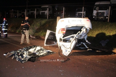 foto de Advogado e ex Policial Militar de Maringá, morre após capotar e bater carro em poste na BR-376 em Marialva