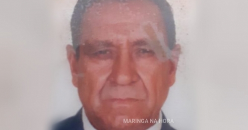 Morre no hospital idoso de 72 anos atropelado em Paiçandu; O motorista fugiu sem prestar socorro