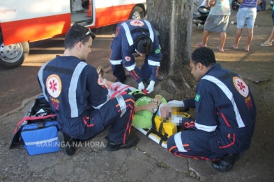 foto de Criança de oito anos é atropelada por moto em Paiçandu