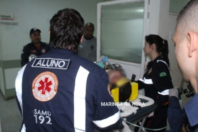 foto de Homem tenta separar briga e acaba espancado em partida de futebol em Marialva