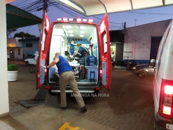 foto de Um operário de 33 anos ficou gravemente ferido após sofrer um acidente de trabalho na saída de Maringá para Floresta