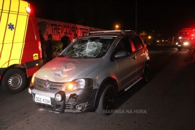 foto de Idoso de 63 anos fica gravemente ferido após atropelamento em Mandaguaçu