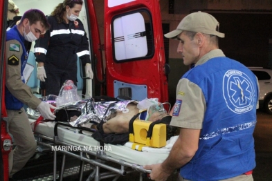 foto de Idoso de 63 anos fica gravemente ferido após atropelamento em Mandaguaçu