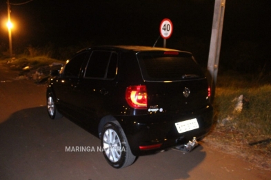 foto de Guarda Municipal de Sarandi, encontra carro que pode ter sido usado em homicídio em Maringá